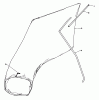 Toro 16403 - Lawnmower, 1991 (1000001-1999999) Spareparts GIANT BAGGING KIT NO. 29-9750 (OPTIONAL)