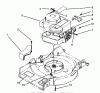 Toro 16411 - Lawnmower, 1993 (3900001-3999999) Spareparts ENGINE ASSEMBLY