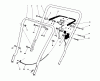Toro 16575 - Lawnmower, 1985 (5000001-5999999) Spareparts HANDLE ASSEMBLY
