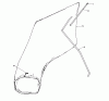 Toro 16575 - Lawnmower, 1988 (8000001-8012678) Spareparts GIANT BAGGING KIT NO. 29-9750 (OPTIONAL)