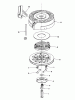 Toro 16576 - Lawnmower, 1990 (0000001-0999999) Spareparts REWIND STARTER NO. 590621