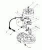 Toro 16580 - Lawnmower, 1983 (3000001-3999999) Spareparts FLYWHEEL & MAGNETO ASSEMBLY