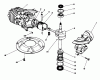 Toro 16585 - Lawnmower, 1987 (7000001-7999999) Spareparts CRANKSHAFT ASSEMBLY (MODEL NO. 47PF5 & 47PG6)