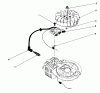 Toro 16585 - Lawnmower, 1987 (7000001-7999999) Spareparts FLYWHEEL & MAGNETO ASSEMBLY (MODEL NO. 47PF5 & 47PG6)