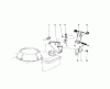Toro 16585 - Lawnmower, 1988 (8000001-8004251) Spareparts BRAKE ASSEMBLY