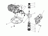 Toro 16585 - Lawnmower, 1988 (8004252-8999999) Spareparts CRANKSHAFT ASSEMBLY (MODEL NO. 47PH7)