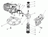 Toro 16585 - Lawnmower, 1991 (1000001-1999999) Spareparts CRANK SHAFT ASSEMBLY (MODEL NO. 47PL0-1)