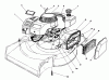 Toro 16585 - Lawnmower, 1991 (1000001-1999999) Spareparts ENGINE ASSEMBLY