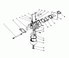 Toro 16585C - Lawnmower, 1988 (8000001-8999999) Spareparts CARBURETOR ASSEMBLY (MODEL NO. 47PH7)