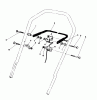 Toro 16585C - Lawnmower, 1988 (8000001-8999999) Spareparts CONTROL ASSEMBLY