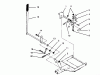 Toro 79351 - 50" Mid-Mount Blade, 1999 (9900001-9999999) Pièces détachées LIFT LINKAGE ASSEMBLY
