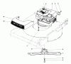 Toro 16711 - Lawnmower, 1978 (8000001-8999999) Spareparts ENGINE ASSEMBLY