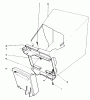Toro 16756 - Lawnmower, 1978 (8000001-8999999) Spareparts GRASS BAG ASSEMBLY