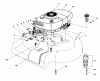 Toro 16770 - Lawnmower, 1983 (3000001-3999999) Spareparts ENGINE ASSEMBLY