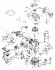 Toro 16775 - Lawnmower, 1987 (7000001-7999999) Spareparts ENGINE TECUMSEH MODEL NO. TVS100-44012A (USED ON UNITS WITH SERIAL NO. 7001848 & UP)