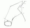 Toro 16775 - Lawnmower, 1988 (8000001-8022965) Spareparts GIANT BAGGING KIT NO. 29-9750 (OPTIONAL)
