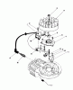 Toro 16780 - Lawnmower, 1983 (3000001-3999999) Spareparts FLYWHEEL & MAGNETO ASSEMBLY