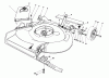 Toro 16785 - Lawnmower, 1985 (5000001-5999999) Spareparts HOUSING ASSEMBLY