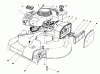 Toro 16785 - Lawnmower, 1987 (7000001-7999999) Spareparts ENGINE ASSEMBLY (MODEL NO. 47PF5 & 47PG6)