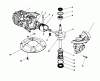 Toro 16785 - Lawnmower, 1988 (8000001-8007011) Spareparts CRANKSHAFT ASSEMBLY (MODEL NO. 47PH7)