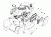 Toro 16785 - Lawnmower, 1989 (9000001-9999999) Spareparts ENGINE ASSEMBLY