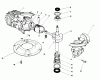 Toro 16785 - Lawnmower, 1990 (0000001-0999999) Spareparts CRANKSHAFT ASSEMBLY (MODEL NO. 47PK9)