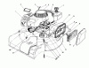 Toro 16785 - Lawnmower, 1990 (0000001-0999999) Spareparts ENGINE ASSEMBLY