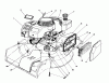 Toro 16785 - Lawnmower, 1991 (1000001-1999999) Spareparts ENGINE ASSEMBLY