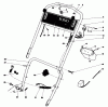 Toro 18085 - Lawnmower, 1980 (0000001-0999999) Spareparts HANDLE ASSEMBLY