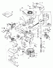 Toro 18095 - Lawnmower, 1979 (9000001-9999999) Spareparts ENGINE TECUMSEH MODEL NO. TNT 100-10063C