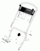 Toro 18095 - Lawnmower, 1979 (9000001-9999999) Spareparts HANDLE ASSEMBLY