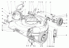 Toro 19173 - Guardian Lawnmower, 1973 (3000001-3999999) Spareparts HOUSING ASSEMBLY MODEL 19173