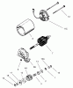 Toro 20018 - 22" Recycler Lawnmower, 2003 (230000001-230999999) Spareparts ELECTRIC STARTER KIT NO. 37753 TECUMSEH MODEL LV195EA-362006B