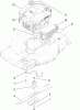 Toro 20065 - 22" Recycler Lawn Mower, 2007 (270000001-270999999) Spareparts ENGINE AND BLADE ASSEMBLY