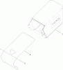 Toro 20065 - 22" Recycler Lawn Mower, 2007 (270000001-270999999) Spareparts GRASS BAG ASSEMBLY