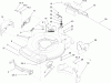 Toro 20065 - 22" Recycler Lawn Mower, 2007 (270000001-270999999) Spareparts HOUSING ASSEMBLY