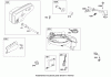 Toro 20089 - 22" Recycler Lawn Mower, 2008 (280000001-280999999) Spareparts MUFFLER AND FUEL TANK ASSEMBLY BRIGGS AND STRATTON 126L05-0213-F1