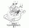 Toro 20180 - Lawnmower, 1992 (2000001-2999999) Spareparts ENGINE ASSEMBLY