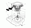 Toro 20211 - Lawnmower, 1991 (1000001-1999999) Spareparts RECOIL ASSEMBLY (MODEL NO. VML0-2)