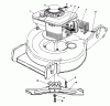 Toro 20212 - Lawnmower, 1991 (1000001-1999999) Spareparts ENGINE ASSEMBLY