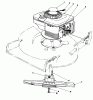 Toro 20213 - Lawnmower, 1992 (2000001-2999999) Spareparts ENGINE ASSEMBLY