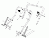 Toro 20213 - Lawnmower, 1992 (2000001-2999999) Spareparts HANDLE ASSEMBLY