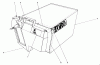 Toro 20214 - Lawnmower, 1992 (2000001-2999999) Spareparts GRASS BAG ASSEMBLY NO. 11-0189