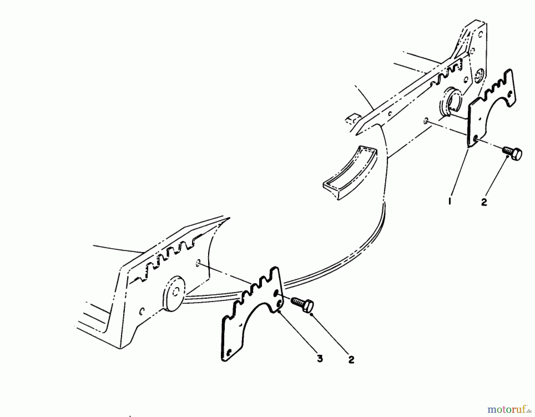  Toro Neu Mowers, Walk-Behind Seite 1 20214 - Toro Lawnmower, 1992 (2000001-2999999) WEAR PLATE MODEL NO. 49-4080 (OPTIONAL)