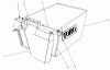 Toro 20215 - Lawnmower, 1991 (1000001-1999999) Spareparts GRASS BAG ASSEMBLY