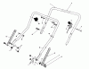 Toro 20215 - Lawnmower, 1992 (2000001-2999999) Spareparts HANDLE ASSEMBLY