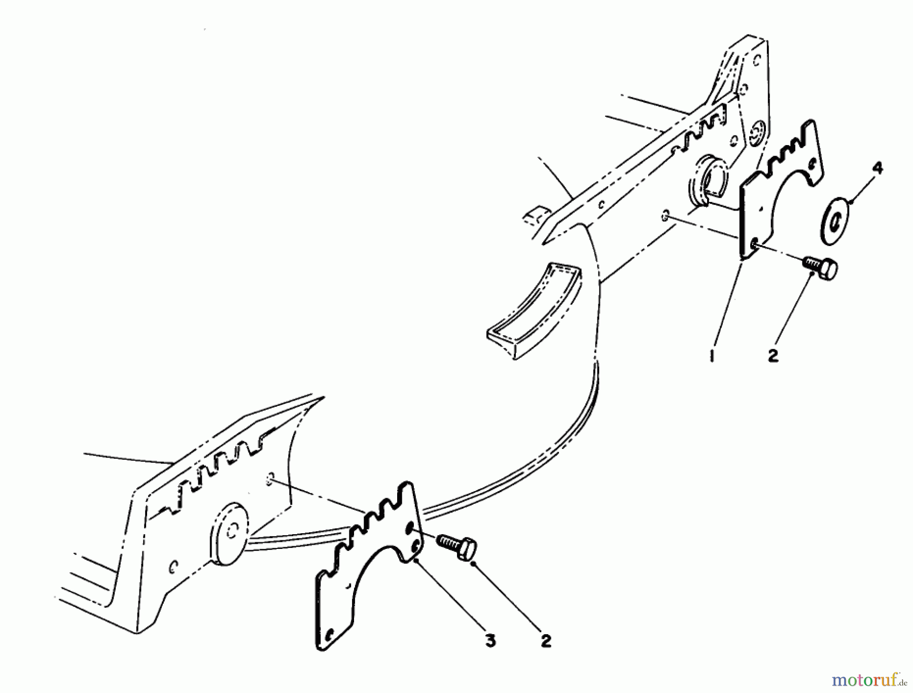  Toro Neu Mowers, Walk-Behind Seite 1 20215 - Toro Lawnmower, 1992 (2000001-2999999) WEAR PLATE MODEL NO. 49-4080 (OPTIONAL)
