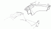 Toro 20216 - Lawnmower, 1991 (1000001-1999999) Spareparts SIDE DISCHARGE CHUTE MODEL NO. 59168 (OPTIONAL)