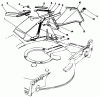 Toro 20320 - Lawnmower, 1992 (2000001-2999999) Spareparts RECYCLER BAGGING KIT MODEL NO. 59174