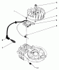 Toro 20321 - Lawnmower, 1992 (2000001-2999999) Spareparts IGNITION ASSEMBLY (MODEL NO. 47PM1-1)